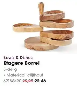 Hanos Bowls & Dishes Etagere Borrel aanbieding