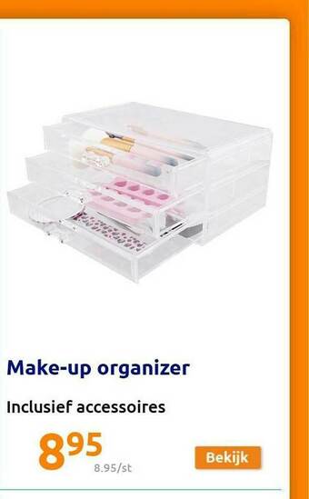 Action Make Up Organizer aanbieding