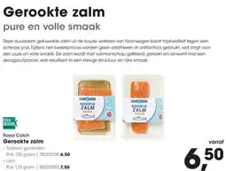 Hanos Royal Catch Gerookte zalm aanbieding
