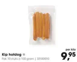 Hanos Kip hotdog aanbieding