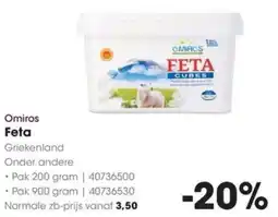 Hanos Omiros Feta aanbieding