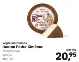 Hanos Vega Sotuélamos Iberian Pedro Ximénez aanbieding