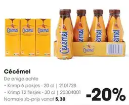 Hanos Cécémel aanbieding