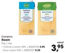Hanos Campina Room aanbieding