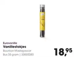 Hanos Eurovanille Vanillestokjes aanbieding