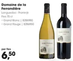 Hanos Domaine de la Ferrandière aanbieding