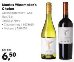 Hanos Montes Winemaker's Choice Colchagua valley aanbieding