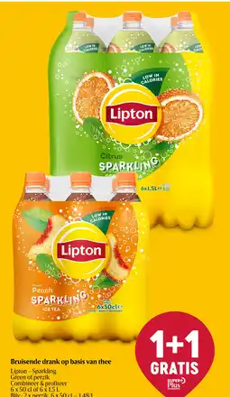 Delhaize Bruisende drank op basis van thee aanbieding
