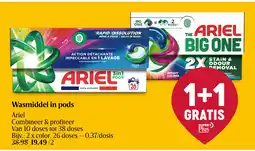 Delhaize Wasmiddel in pods aanbieding