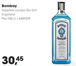 Hanos Bombay Sapphire London Dry Gin aanbieding