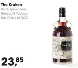 Hanos The Kraken Black spiced rum aanbieding
