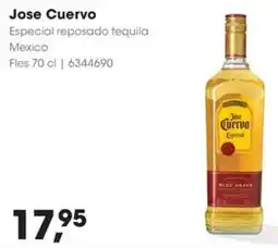 Hanos Jose Cuervo Especial reposado tequila aanbieding