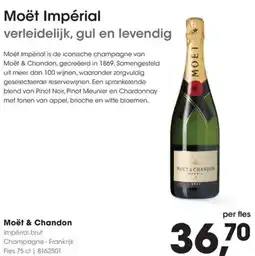 Hanos Moët & Chandon Impérial brut aanbieding