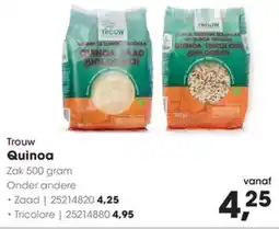 Hanos Trouw Quinoa aanbieding