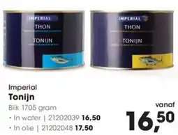 Hanos Imperial Tonijn aanbieding