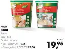 Hanos Knorr Fond Pasta aanbieding