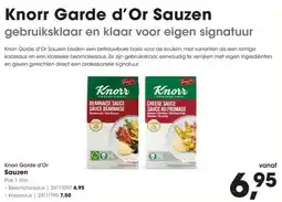 Hanos Knorr Garde d'Or Sauzen aanbieding