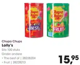 Hanos Chupa Chups Lolly's aanbieding
