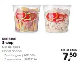 Hanos Red Band Snoep aanbieding