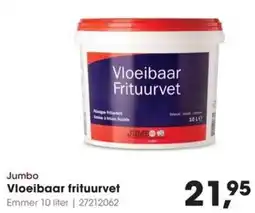 Hanos Jumbo Vloeibaar frituurvet aanbieding