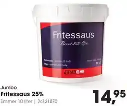 Hanos Jumbo Fritessaus 25% aanbieding