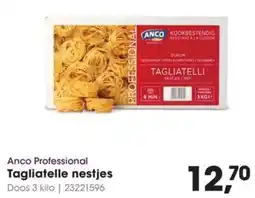 Hanos Anco Professional Tagliatelle nestjes aanbieding