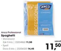 Hanos Anco Professional Spaghetti aanbieding