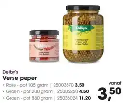 Hanos Delby's Verse peper aanbieding