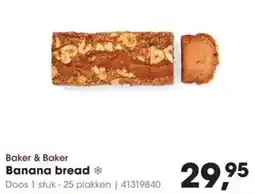 Hanos Baker & Baker Banana bread aanbieding