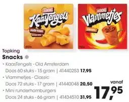 Hanos Topking Snacks aanbieding