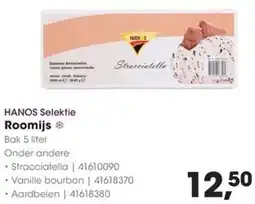 Hanos HANOS Selektie Roomijs aanbieding