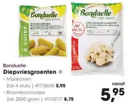 Hanos Bonduelle Diepvriesgroenten aanbieding