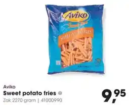 Hanos Aviko Sweet potato fries aanbieding