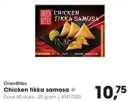 Hanos OrienBites Chicken tikka samosa aanbieding