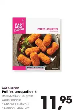 Hanos CAS Culinair Petites croquettes aanbieding