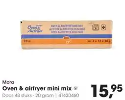Hanos Mora Oven & airfryer mini mix aanbieding