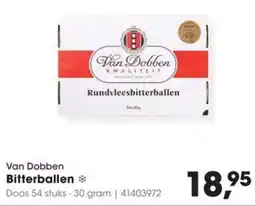 Hanos Van Dobben Bitterballen aanbieding