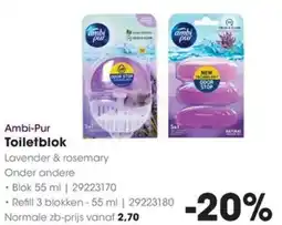 Hanos Ambi-Pur Toiletblok aanbieding