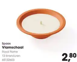 Hanos Spaas Vlamschaal aanbieding