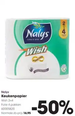 Hanos Nalys Keukenpapier aanbieding