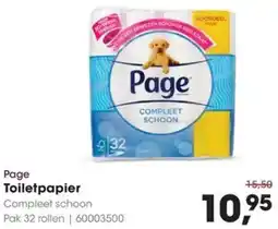 Hanos Page Toiletpapier Compleet schoon aanbieding
