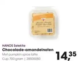 Hanos HANOS Selektie Chocolade-amandelnoten aanbieding