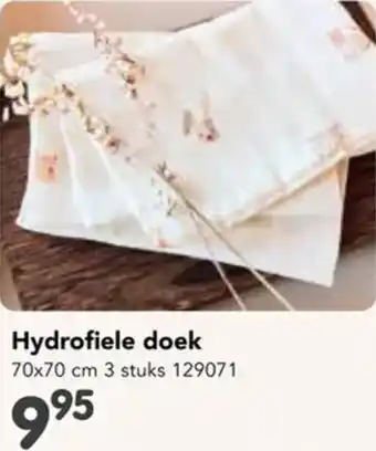 Happyland Hydrofiele doek aanbieding