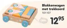 Happyland Blokkenwagen met trekkoord aanbieding