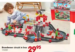 Happyland Brandweer circuit in box aanbieding