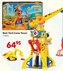 Happyland Bark Yard Crane Tower aanbieding