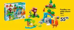 Happyland Families van wilde dieren 3in1 aanbieding