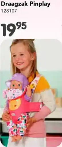 Happyland Draagzak Pinplay aanbieding