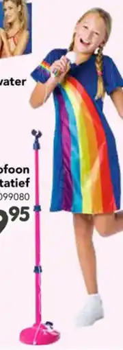 Happyland Disco microfoon op statief aanbieding