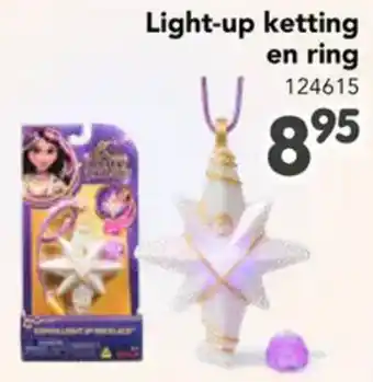 Light-up ketting en ring